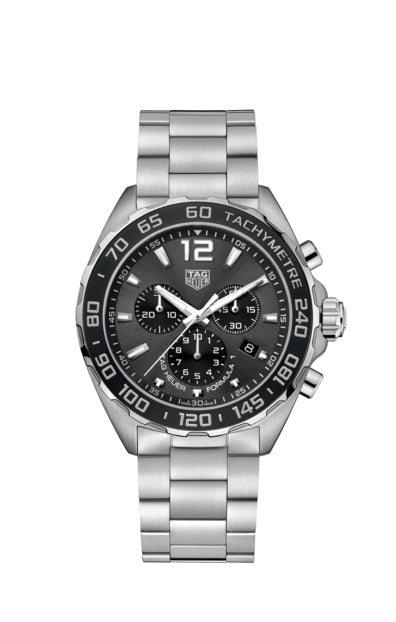 Tag Heuer - F1 Chonograph on Stainless Steel Bracelet - Tustains Jewellers