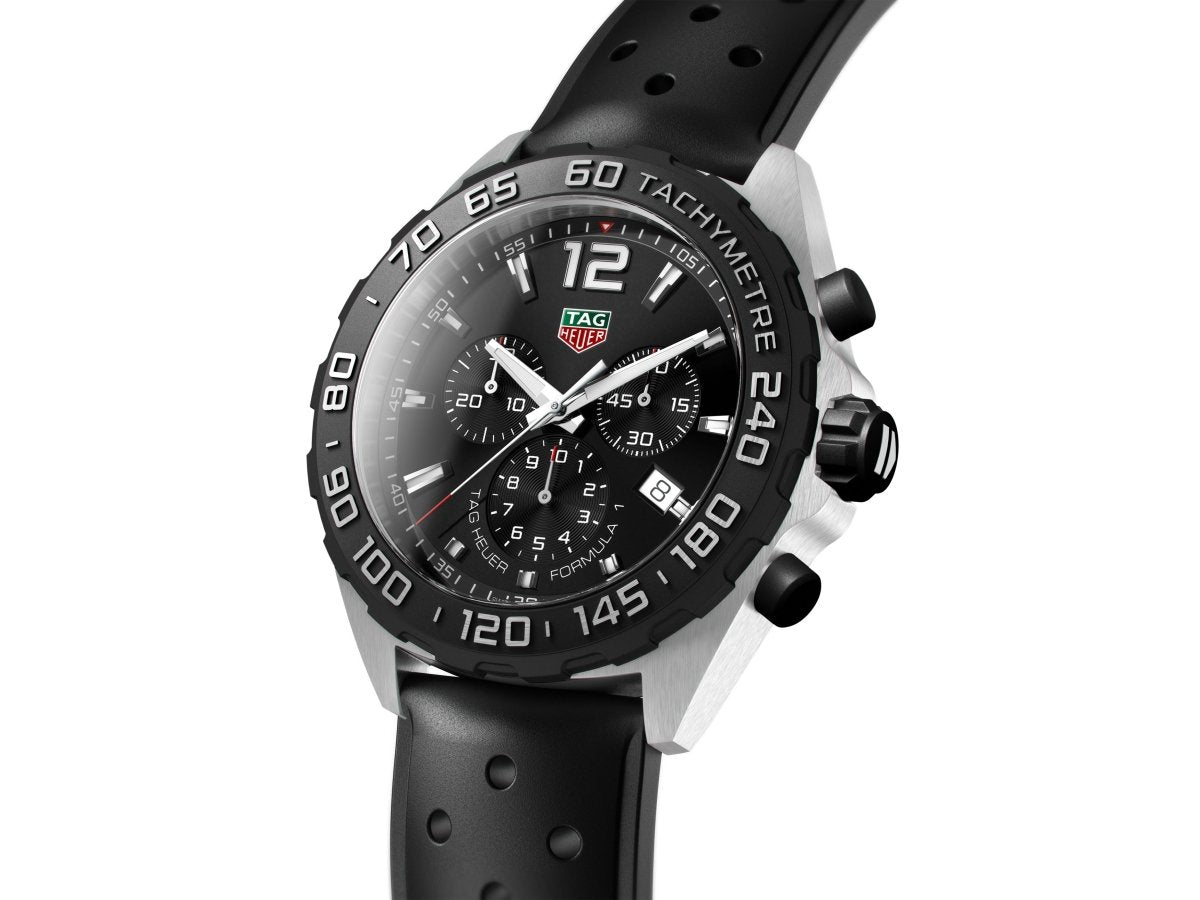 Tag Heuer F1 Chronograph Quartz on Rubber Strap