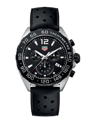 Tag Heuer - F1 Chronograph Quartz on Rubber Strap - Tustains Jewellers