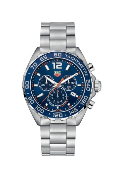 Tag Heuer - F1 Chronograph Quartz on Steel Bracelet - Tustains Jewellers