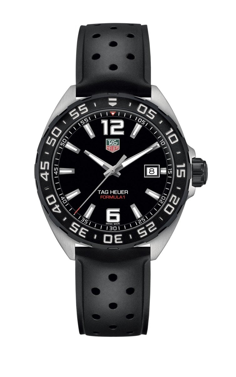 Tag Heuer - F1 Quartz on Rubber Strap - Tustains Jewellers