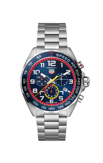 Tag Heuer - Formula 1 X Red Bull on Steel Bracelet - Tustains Jewellers