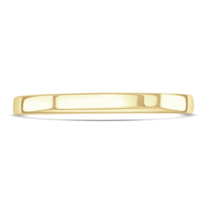 Yellow Gold Lighter Court 1.5mm - 3mm - Tustains Jewellers