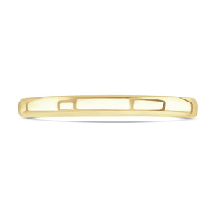 Yellow Gold Lighter Court 2mm - 3mm - Tustains Jewellers