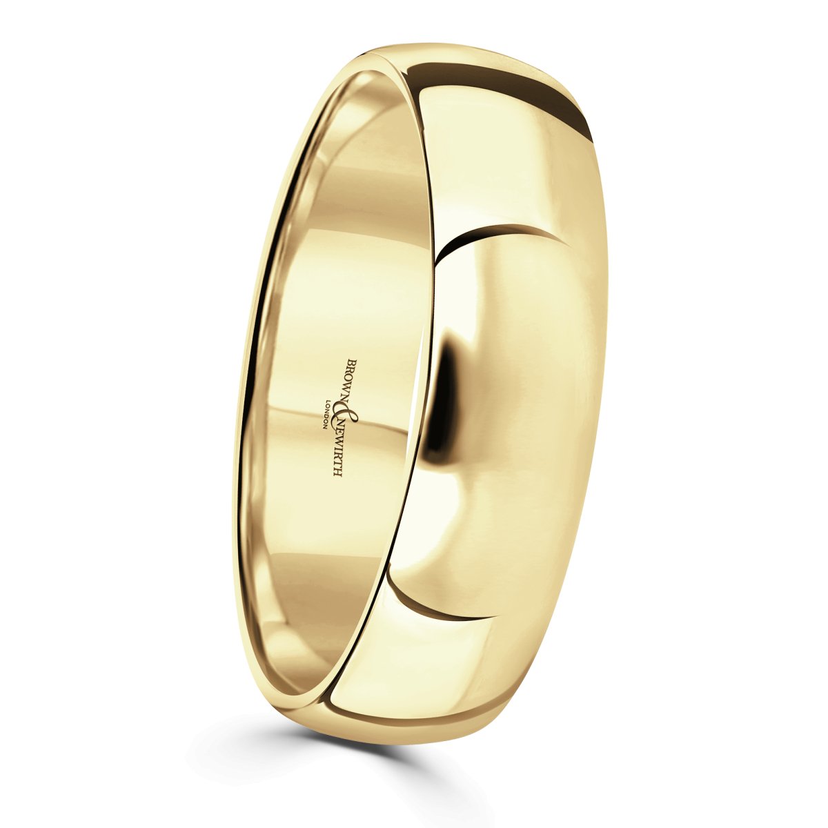 Yellow Gold Lighter Court 4mm - 6mm - Tustains Jewellers