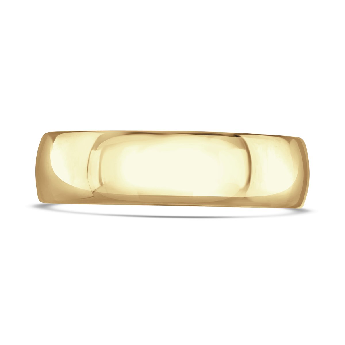 Yellow Gold Lighter Court 4mm - 6mm - Tustains Jewellers